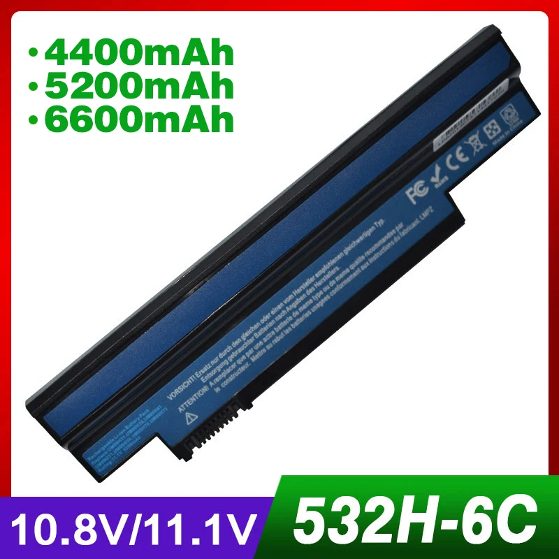 Аккумулятор для ноутбука Acer UM09H31 UM09H36 UM09H41 UM09G31 UM09H56 Aspire One 253н NAV50 532h AO532h 532G AO532G |