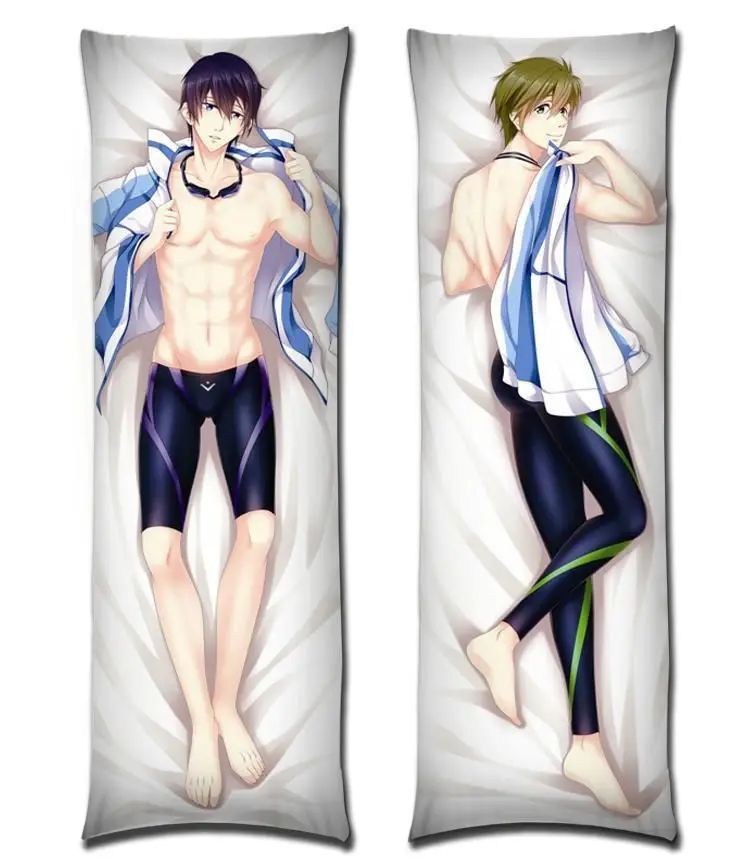 Аниме 150х50см наволочка YC0150 Free! Макото Тачибана Haruka Nanase|pillow case|anime pillow casecase anime |