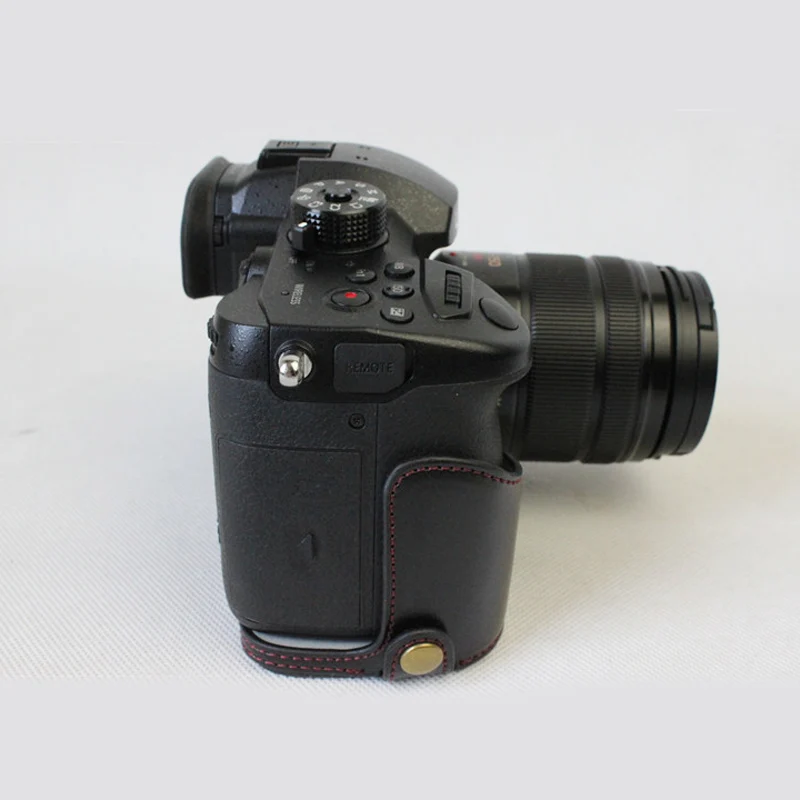 Модный чехол сумка для камеры panasonic lumix GH5 DSLR из искусственной кожи комплект с