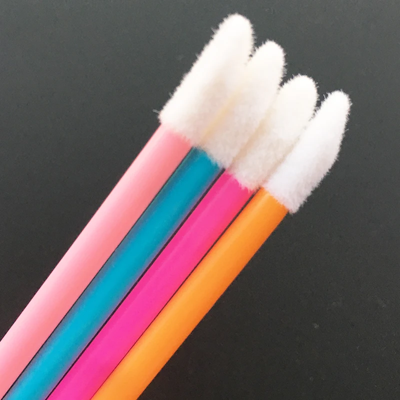 Цветные кисти для макияжа Набор Maquillaqe щетки туши кисть губ ручка очистки ресниц