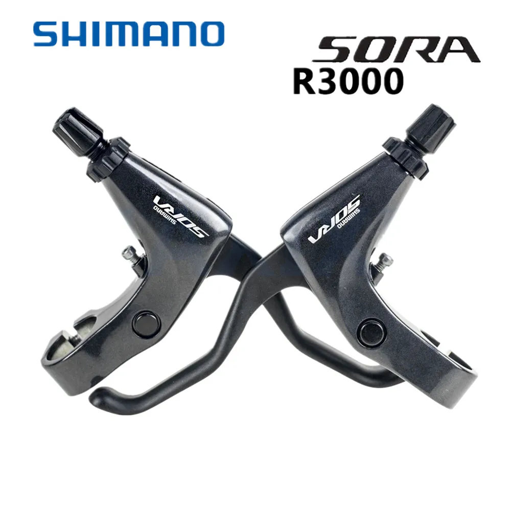 SHIMANO SORA BL-R3000 рычаг тормоза R3000 плоский рычаг тормоза для шоссейного велосипеда темно-серый, SL-3500 Модернизированный левый/правый/комплект
