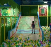 3d interactive projection floorwall games for kid indoor playground projector slide playground interaction game