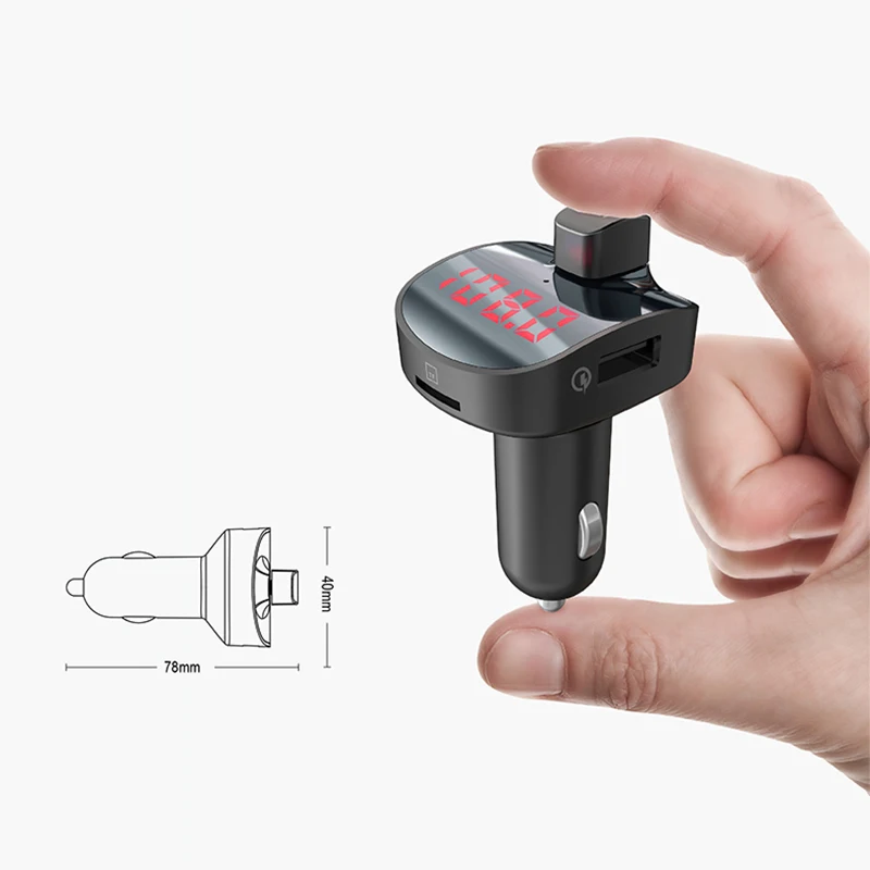 Автомобильный Bluetooth fm-передатчик автомобильный fm-модулятор автомобильная