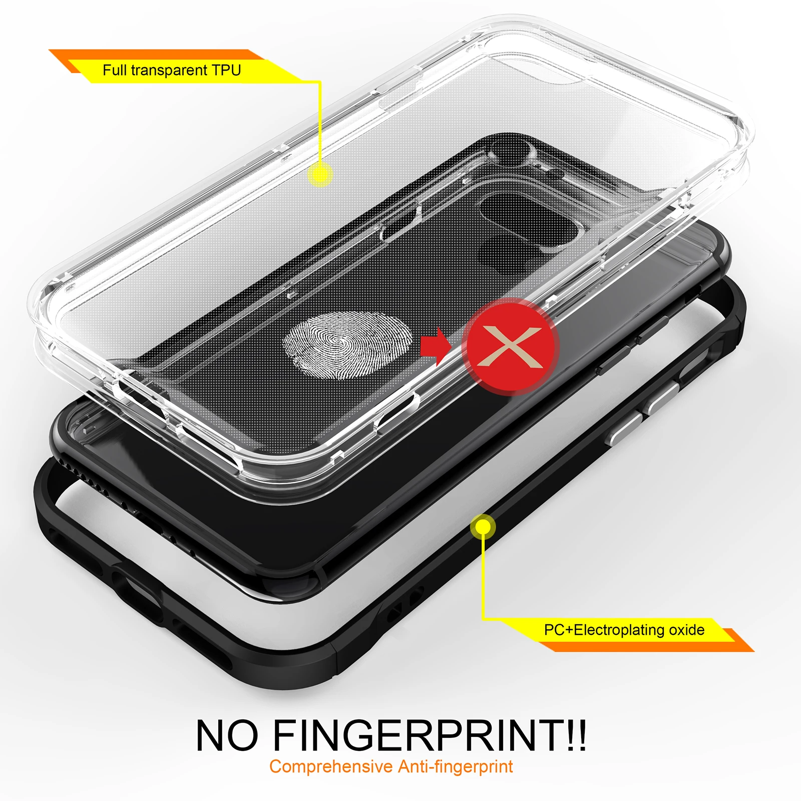 Iph 7 Plus высокое качество прозрачный силиконовый чехол для телефона iPhone плюс 5.5