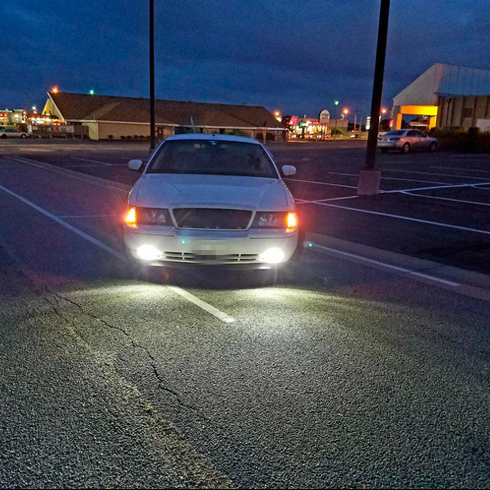 CJXMX 2 шт. H7 светодиодный противотуманный светильник для автомобиля 1200LM 12 3030SMD