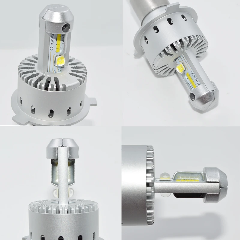 Светодиодная Автомобильная фара H4 Led HB2/9003 Hi/Lo луч высокой мощности 80 Вт