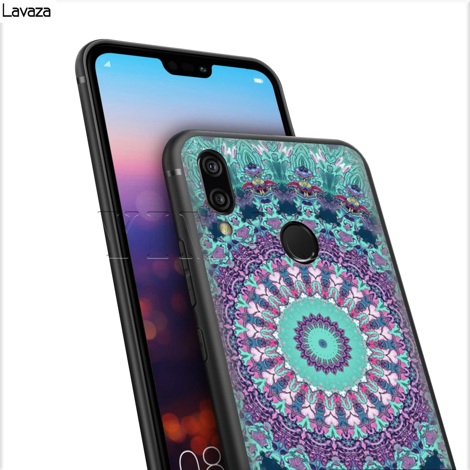 Чехол Lavaza с цветочным узором пейсли и мандалой для Huawei Mate Y7 Y9 P8 P9 P10 P20 P30 Lite Pro P Smart