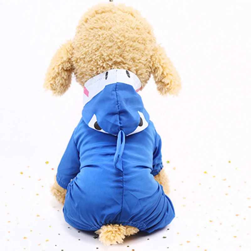 3 цвета собачьи плащи с капюшоном водонепроницаемая одежда для маленьких собак