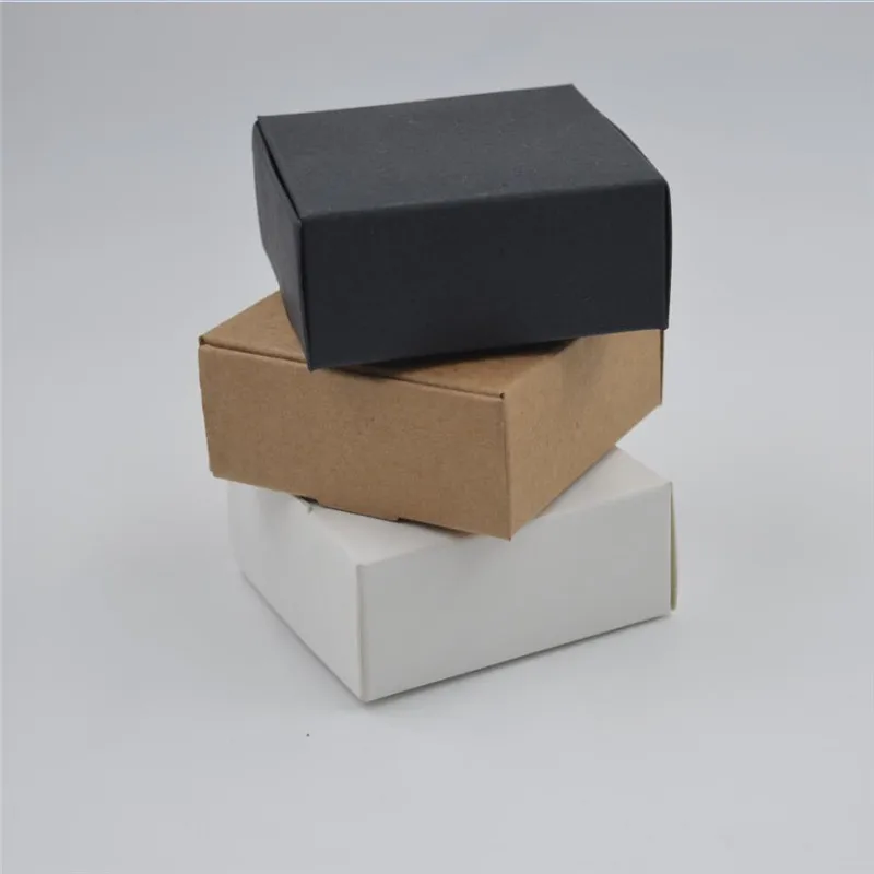 5 pcs/lot Samll Kraft Paper Box of Cardboard Handmade Candy for Wedding Storage Store | Дом и сад