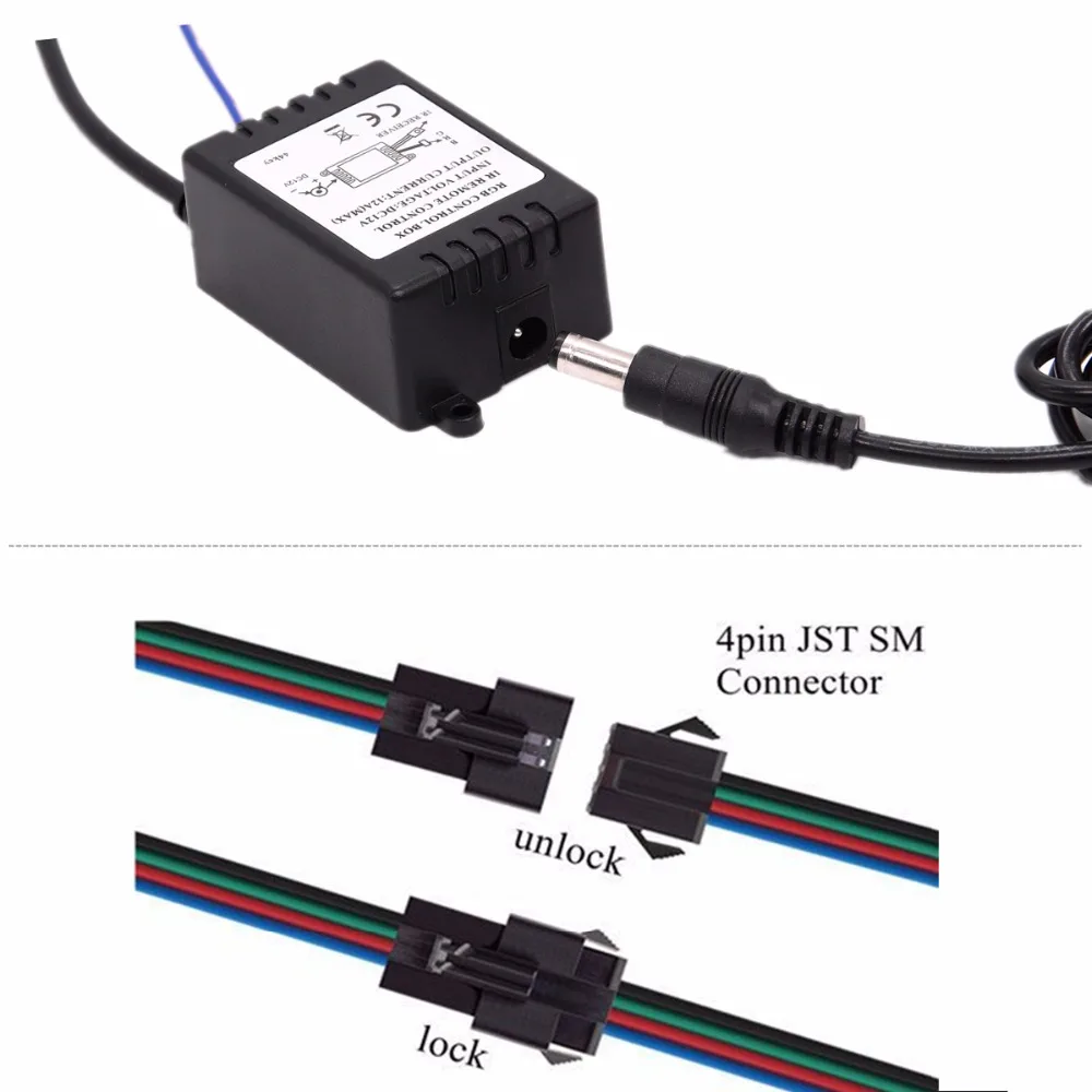 Тира de светодиодный RGB 5050 PCB negro 30 es/м 60 непроницаемый DC 12 V Ха персиковый бантик luz