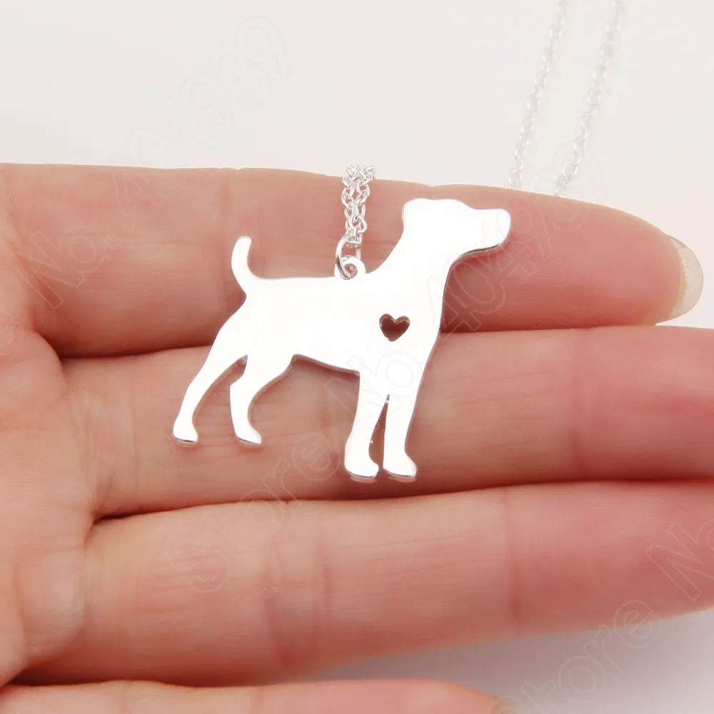Ожерелье с собакой Джек Рассел терьер ожерелье принтом лапы памятные ожерелья