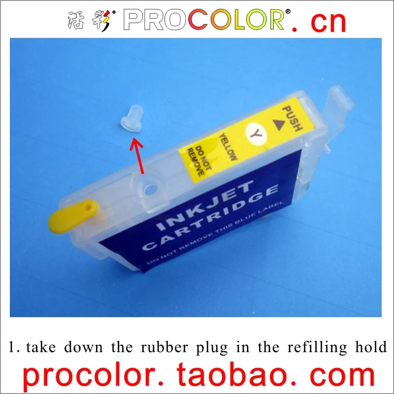 Многоразовые чернильные картриджи T0731N-T0734N для Epson Stylus C79 CX8300 CX5500 TX400 TX409 TX550W TX610 TX600FW