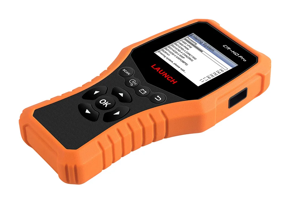 Стартовый автомобильный и грузовик obd2 сканер кодов CR-HD Pro Поддержка 12 В/24 В автомобильный пожизненный бесплатный обновление многоязычный диагностический инструмент