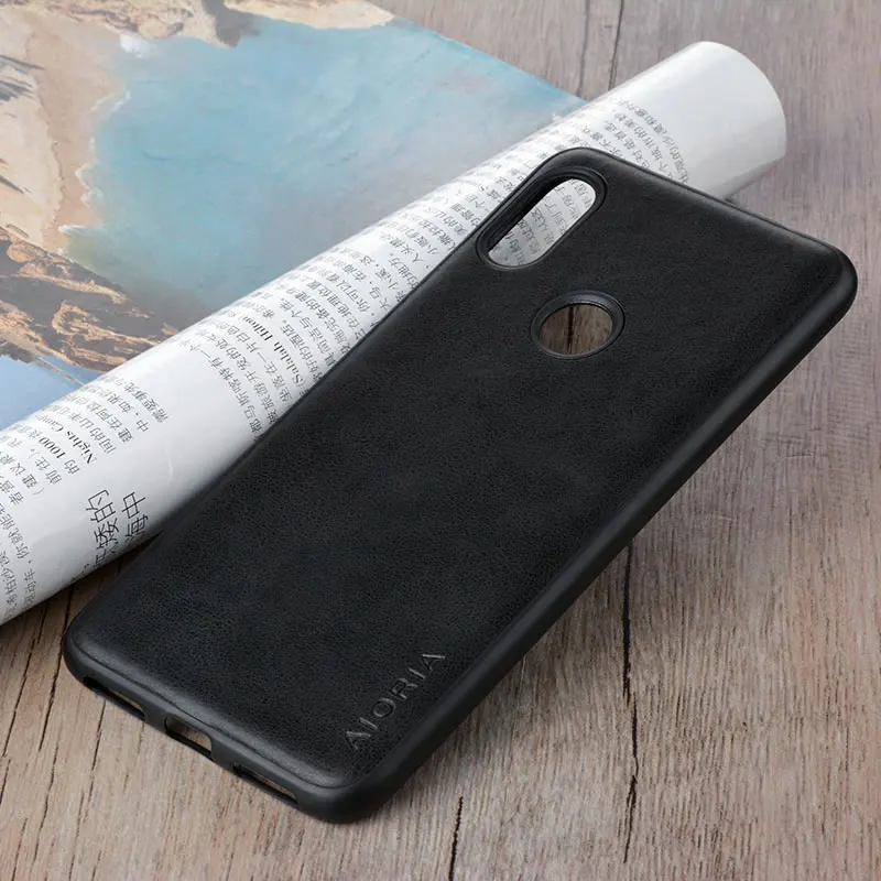 for Xiaomi Redmi Note 6 pro Case Luxury Vintage leather skin with cover phone case xiaomi redmi note funda coque capa | Мобильные