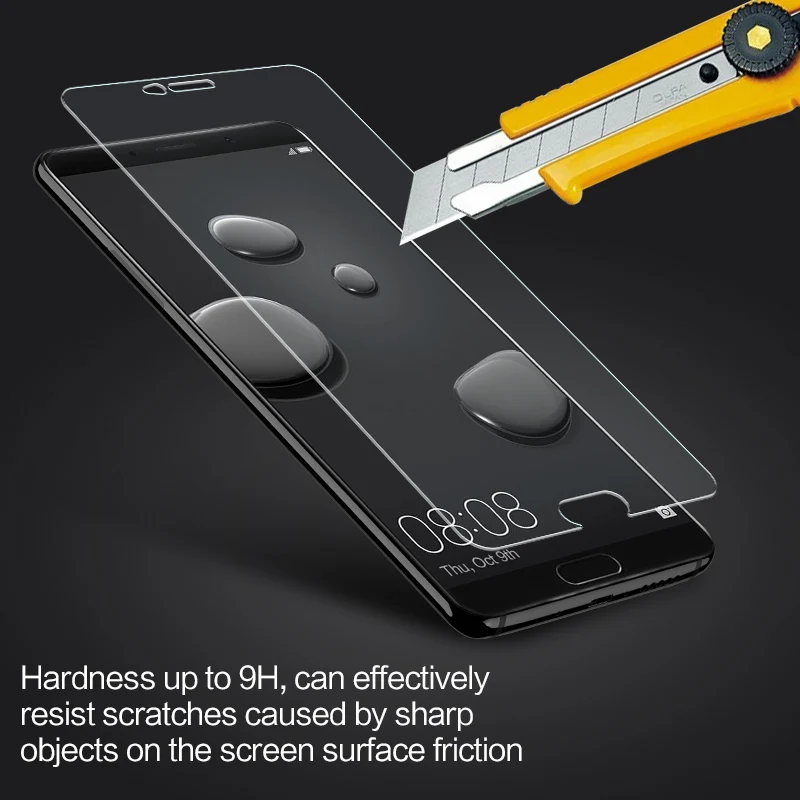 GWH Анти Blue Ray закаленное Стекло для huawei Коврики 9 10 Lite нет отпечатков пальцев Экран