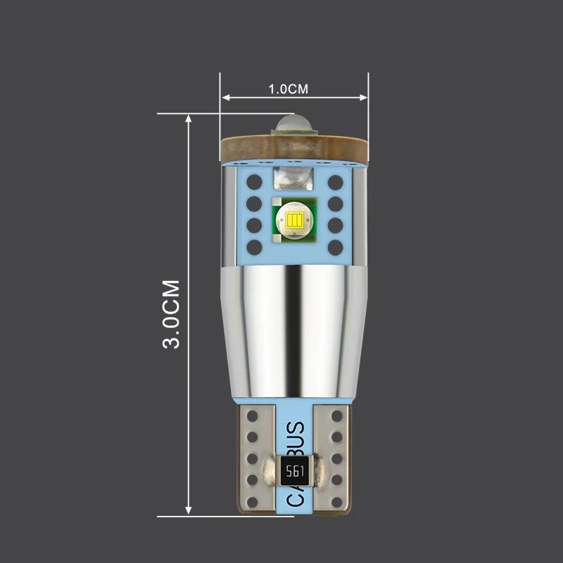 NAO 2x T10 W5W Высокая мощность Cree Chip 168 194 CANBUS без ошибок Белый светодиодный