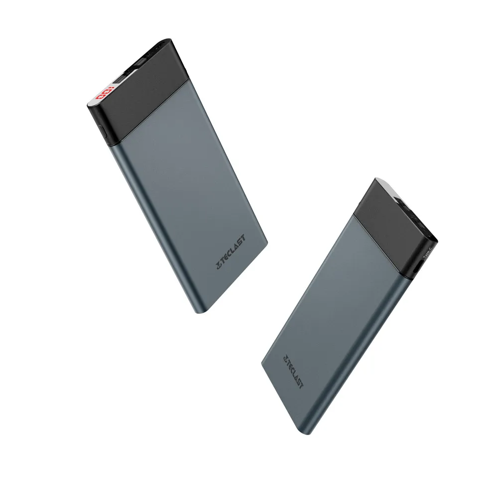 Teclast 10000 мАч Мощность Bank Micro USB двойной Вход Smart Digital Дисплей Мобильный Внешний