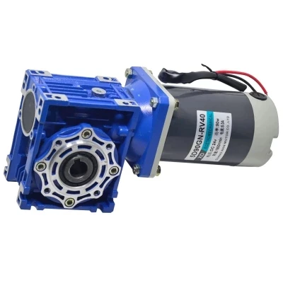 

DC RV40 Worm self-locking gear motor 90W speed control torque motor positive and negative electric motor 12V 24V