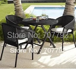 Современные балконы плетеная мебель из ротанга стул и стол ротанга|wicker rattan