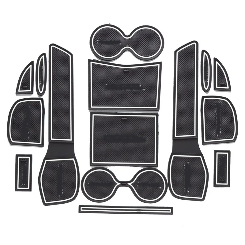 15 шт. Нескользящие Коврики для Nissan X Trail XTrail Gate 2014 2015 16 17|x trail|accessories for nissanaccessories nissan