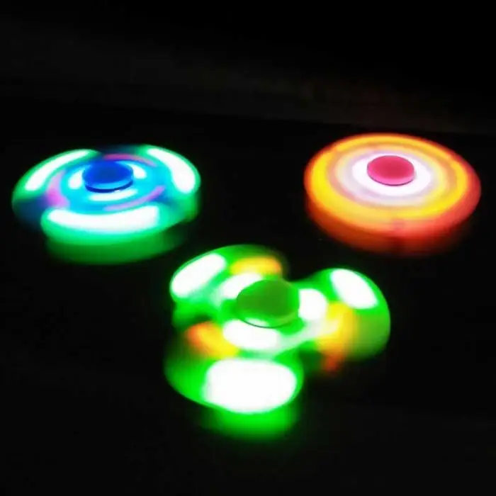 Модный bluetooth-динамик ручной Спиннер светодиодный светильник перезаряжаемый снимающий стресс ручной палец музыкальный Гироскопический на кончик пальца игрушки B NSV775