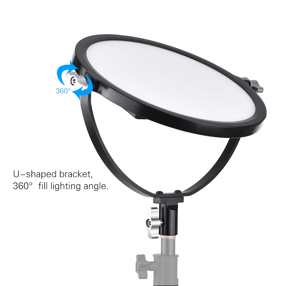 Andoer OLED 260 5600K Цветовая температура с регулируемой яркостью светодиодный видео