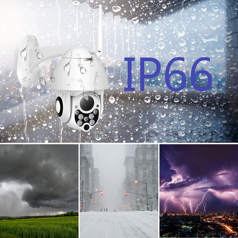 TOMLOV беспроводная wifi ip камера уличная HD 1080 P 2MP Wi Fi видеонаблюдения PTZ Onvif домашняя