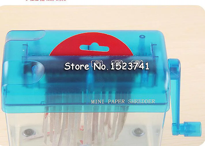 A6 измельчитель бумаги офисный мини листы ручной машина для прямой резки|Шредеры|