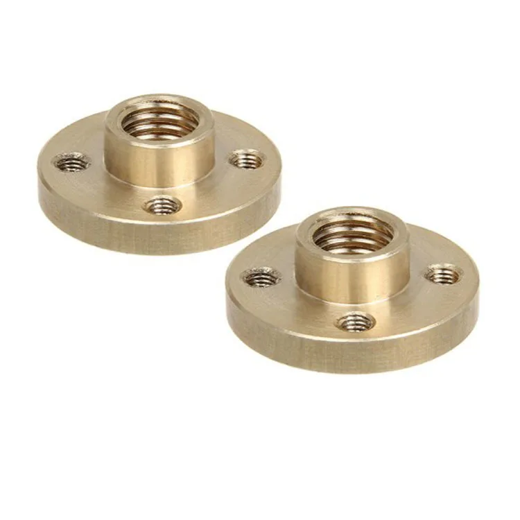 Geeetech 2 шт./лот Запчасти для 3D принтера M8 Медная гайка диаметром 8 мм шаг ось Z