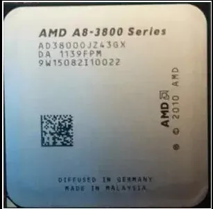 Процессор AMD A8 3800 a8 Quad-Core FM1 2 4 ГГц Мб 65 Вт процессор элементы A8-3800 APU встроенная