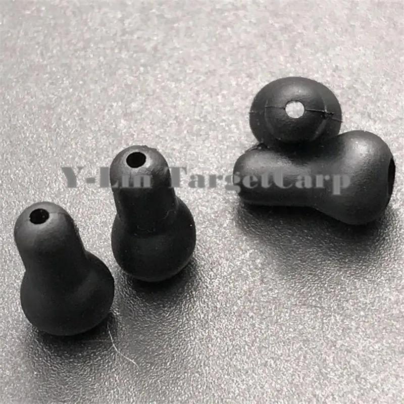 60 шт./лот мягкие бусины в форме тюльпана для ловли карпа Быстросменные волос zig chod