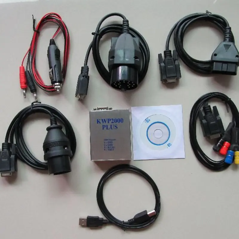 Новый KWP 2000 Plus ECU Flasher OBD2 OBD II Чип Tunning инструмент KWP2000 чтение и запись для