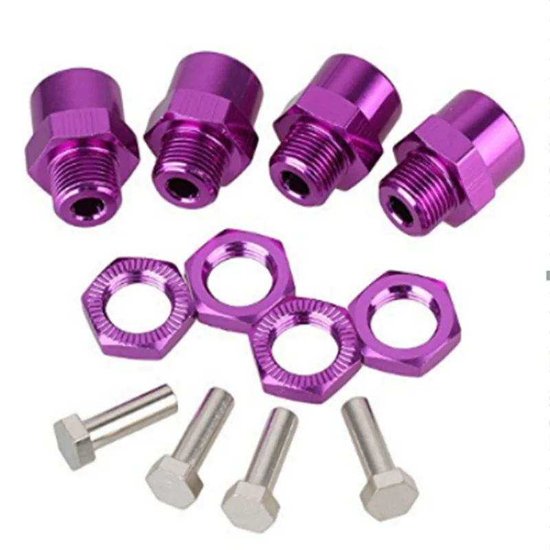 Расширенный шестигранник колеса ступица для RC 1:10 автомобилей 12 мм до 17 N10178 новый