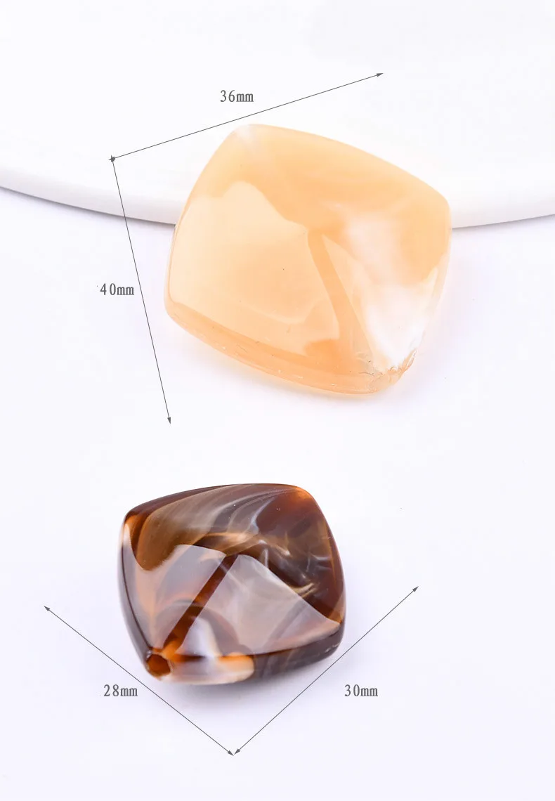 Искусственная бирюза смола трехмерные бриллиантовые бусины аксессуары для