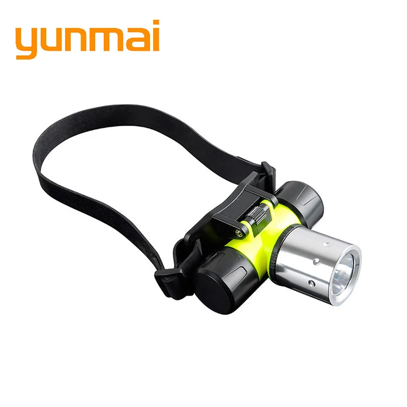 Подводный светодиодный налобный фонарь XM L XML T6 2000 люмен водонепроницаемый