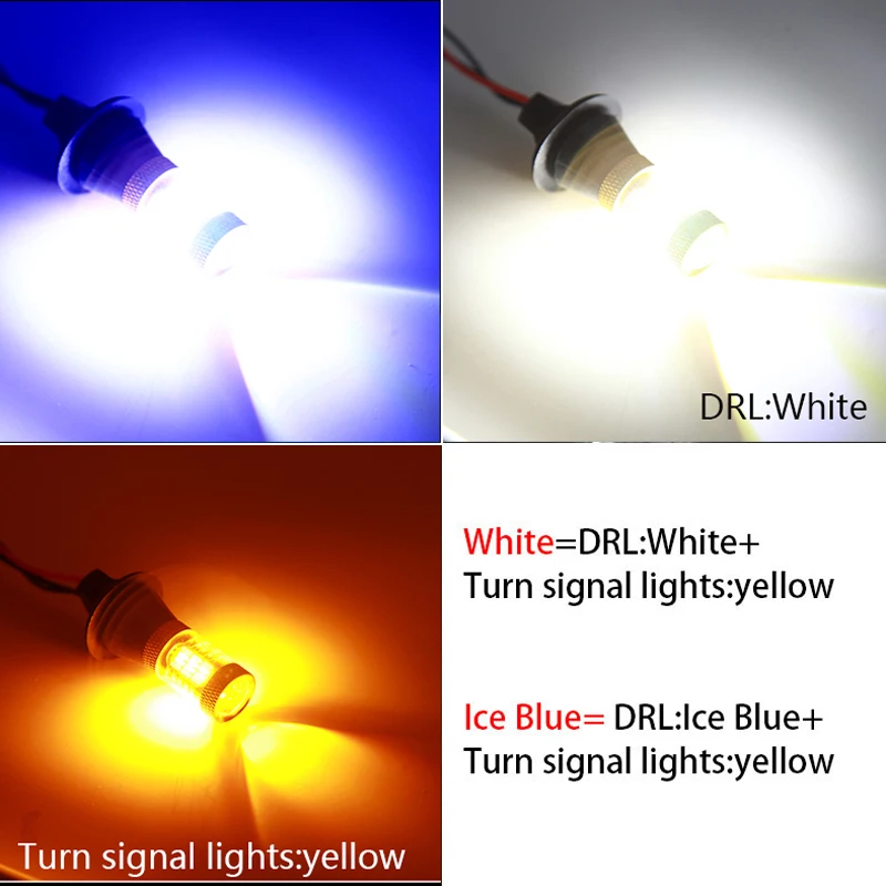 Автомобильный T20 7440 1156 BA15S BAU15S 3014 54SMD авто лампа для поворотного сигнала