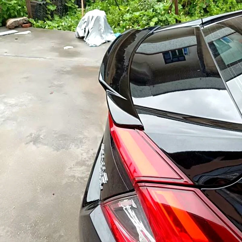 Для Honda Civic задний багажник спойлер ABS пластиковый Неокрашенный праймер цвет автомобиля хвост декоративное крыло