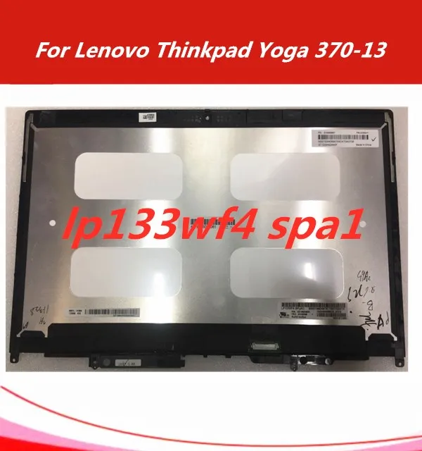 Для lenovo Thinkpad Yoga 370 FHD ЖК-дисплей сенсорный экран стекло дигитайзер сборка+ рамка 01HW909 01HW910 SD10M34076 SD10M34078