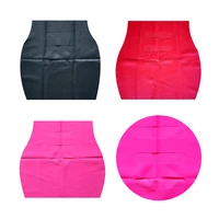 hot new latex sexy mini party skirt red and black rose pink sexy women seamless without zipper