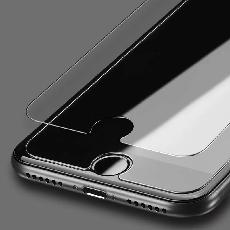 5PCS 10PCS For Glass iphone X XR XS MAX Screen Protector Tempered On the iPhone 7 8 Plus 6 S 5 5S Phone Film | Мобильные телефоны и