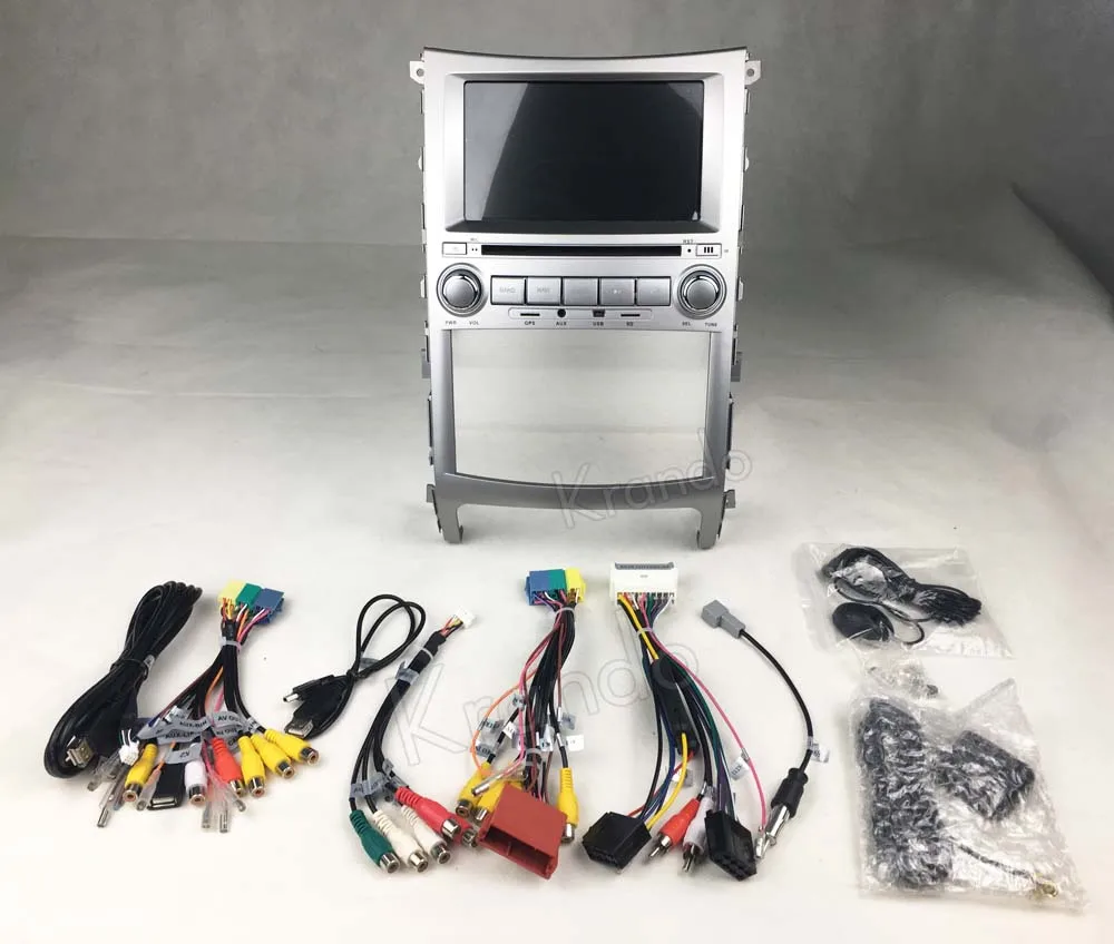 Krando Android 9,0 автомобильный Радио навигатор мультимедиа для hyundai ix55 veracruz 2006- gps стерео dvd-плеер wifi 3g BT DAB