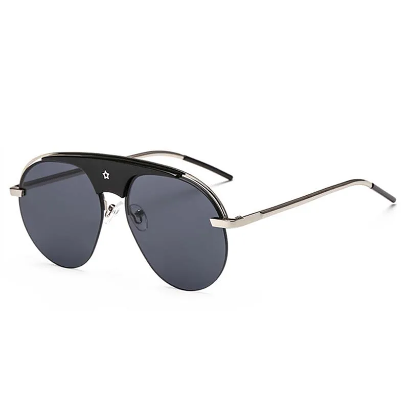 Новая мода Для мужчин и женщин солнцезащитные очки уникальный дизайн