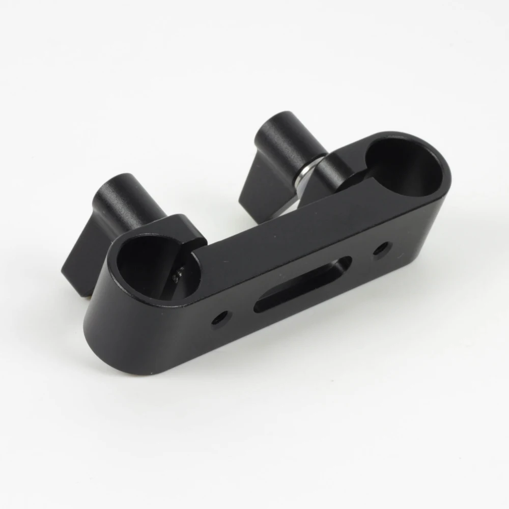 Короткий зазубренный крепежный кронштейн 15 мм стержень зажим рельсовый блок fr