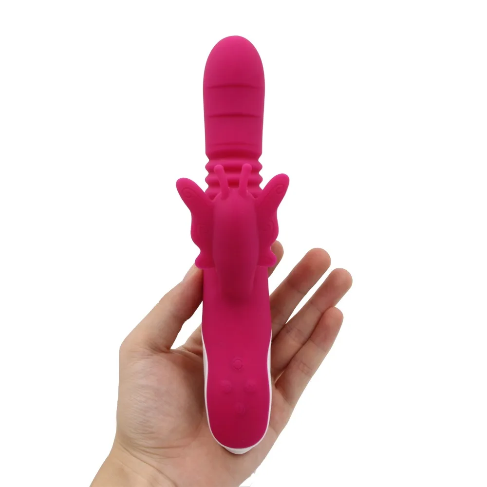 Портативный вибратор кролик YEMA для женщин Вагина клитор двойная стимуляция