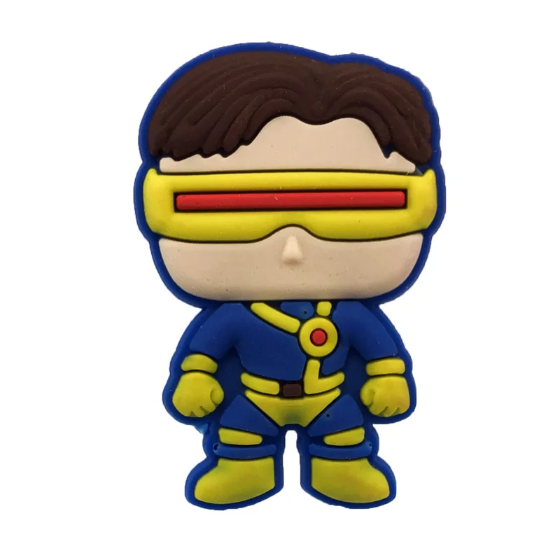 P5040-06x8pcs 8 шт./лот X-men магнитные наклейки мультфильм значок магниты на холодильник детские игрушки ПВХ магниты для доски подарок на день рождения - Цвет: P5040-06x8pcs