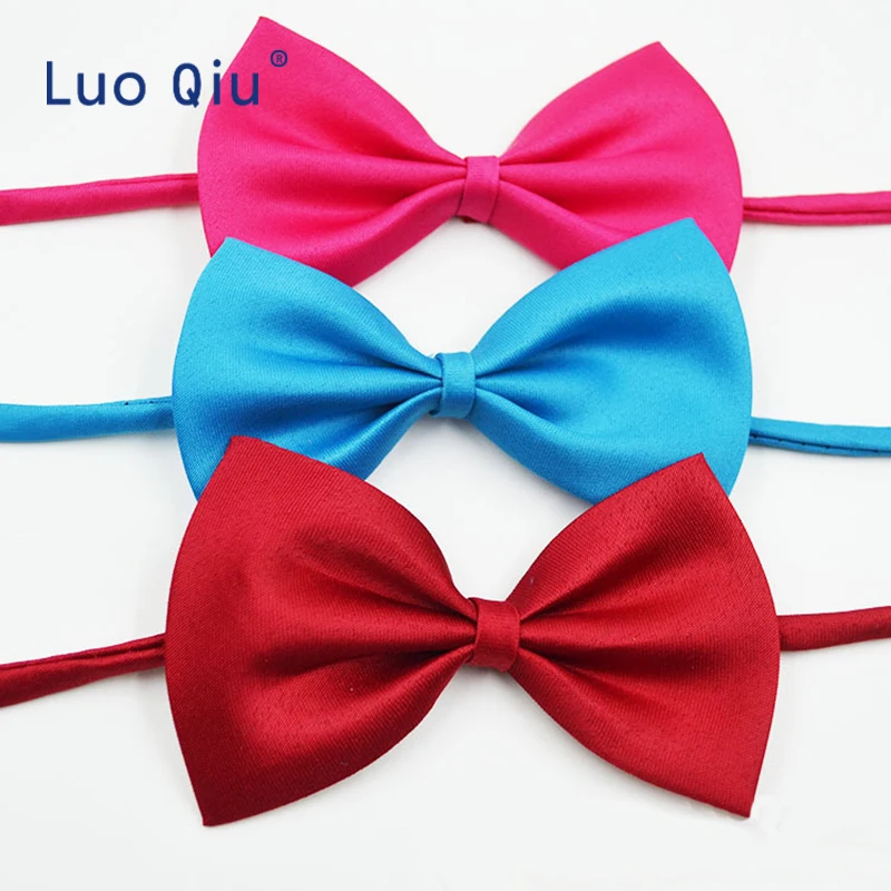 

Parent-Child Bowtie Set Charming Kids Pets Adult Family Butterfly Satin Party Dinner Wedding Design Cute bow tie Accessory