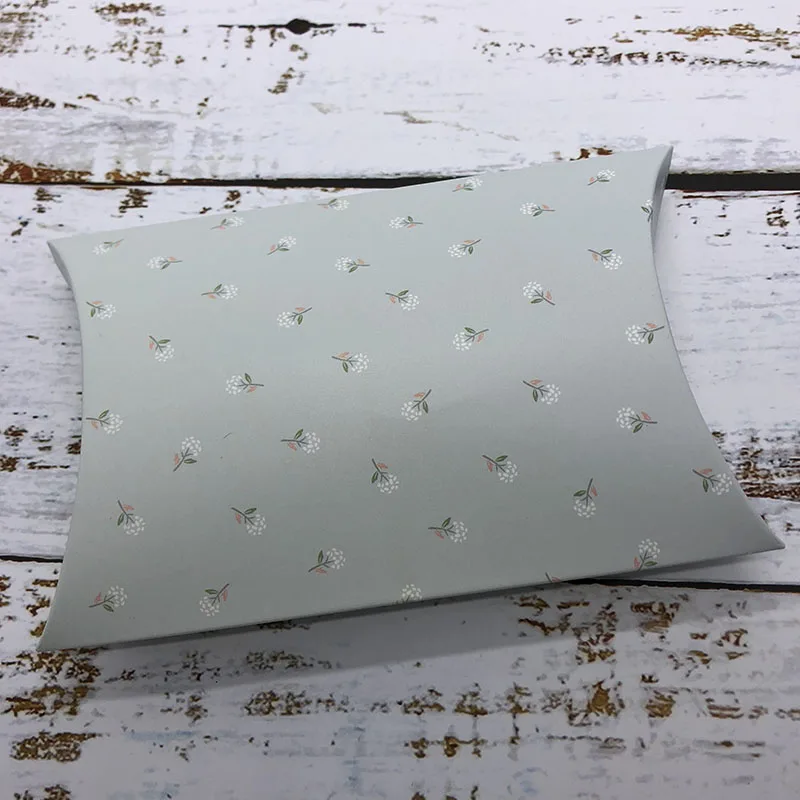 10 шт./Новое поступление Коробка для мыла в форме подушки коробка упаковки