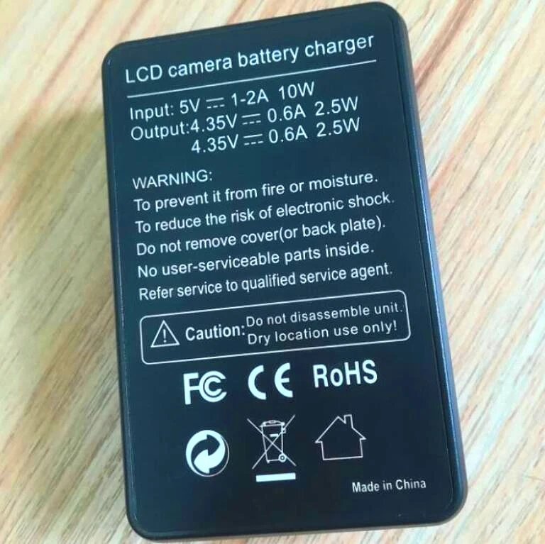 Двойное зарядное устройство LCD для аккумуляторов Xiaomi YI 2 4K+ Lite AZ16-2AZ16-1, для экшн-камер Yi, зарядка аккумуляторов 1200 мАч (art.: 3920d971222bc) - 3920d971222bc