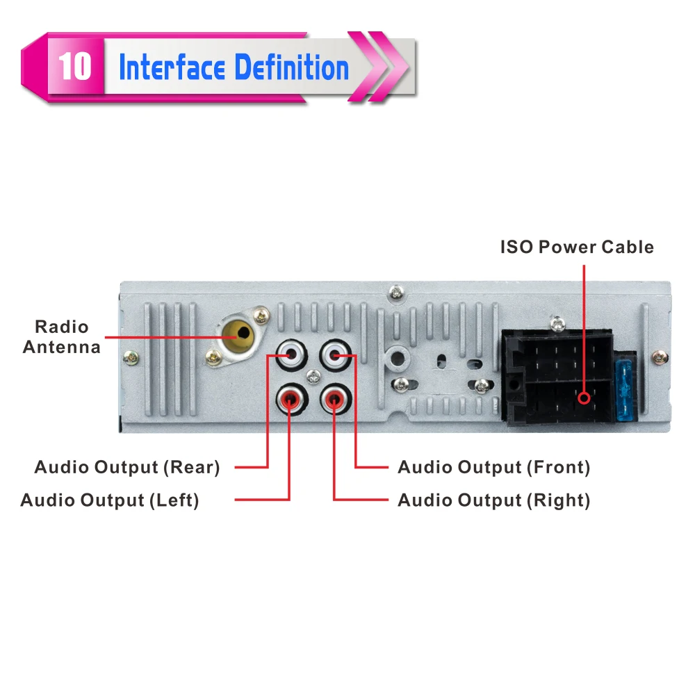 Bluetooth Автомобильный MP3 плеер карточная машина u диск встроенный радио FM тюнер