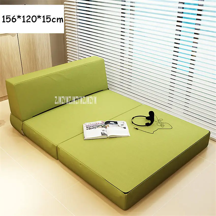 C N826 Living Room Modern Simple Sleeping Bed Tatami Sofa Chair Comfortable Multifunction Washable Lazy Sofa Sponge Foldable Sofa - Цвет: C